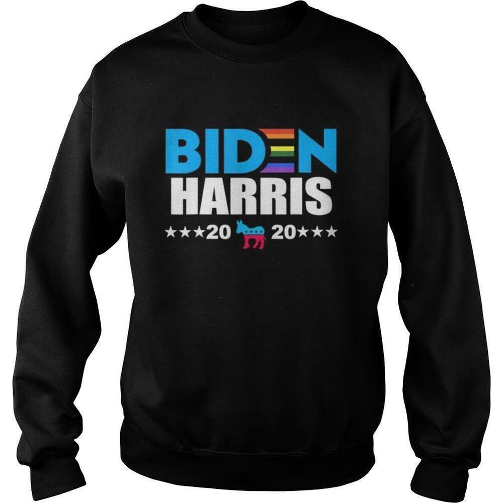 Joe Biden 2020 Biden Harris Rainbow Gay Pride Lgbt Sweatshirt